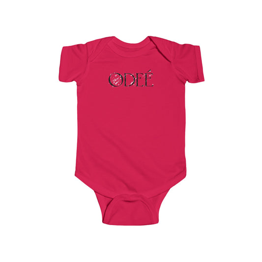 ODEÉ | Marble Style | Infant Fine Jersey Bodysuit | 153 GSM