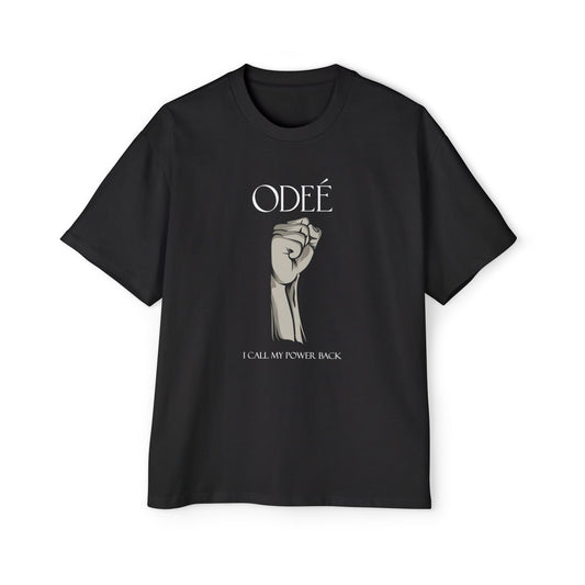 ODEÉ | Power Hand | Men's Heavy Oversized tshirt | GSM 280 | US