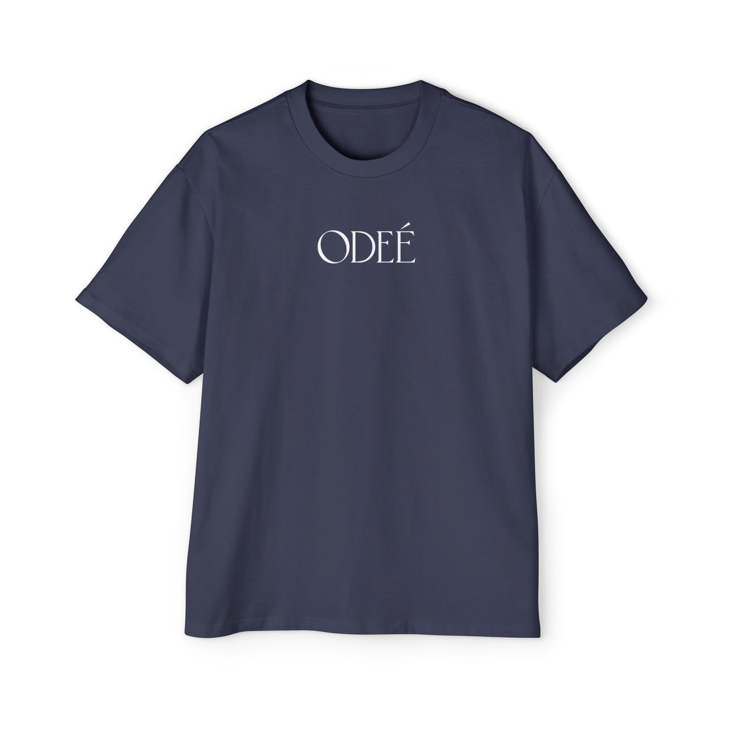 ODEÉ | White Logo | Men's Heavy Oversized tshirt | GSM 280 | US