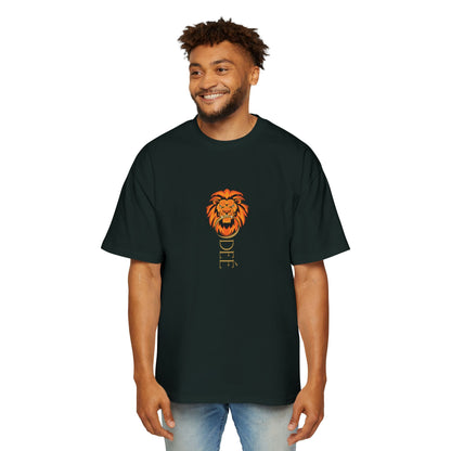 ODEÉ | LION | Men's Heavy Oversized tshirt | GSM 280 |