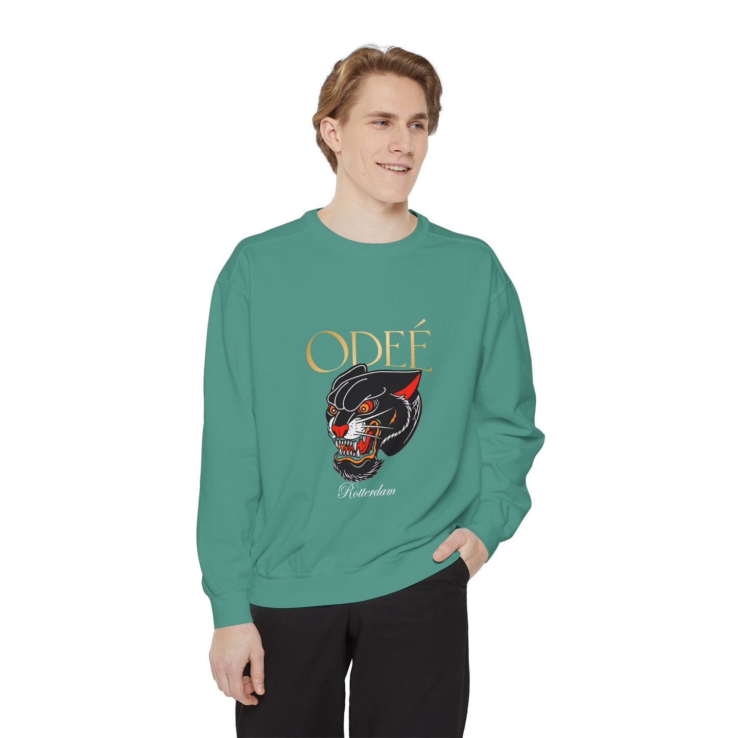 ODEÉ | Tigger | Unisex Garment-Dyed Sweatshirt | GSM 322.1 | US