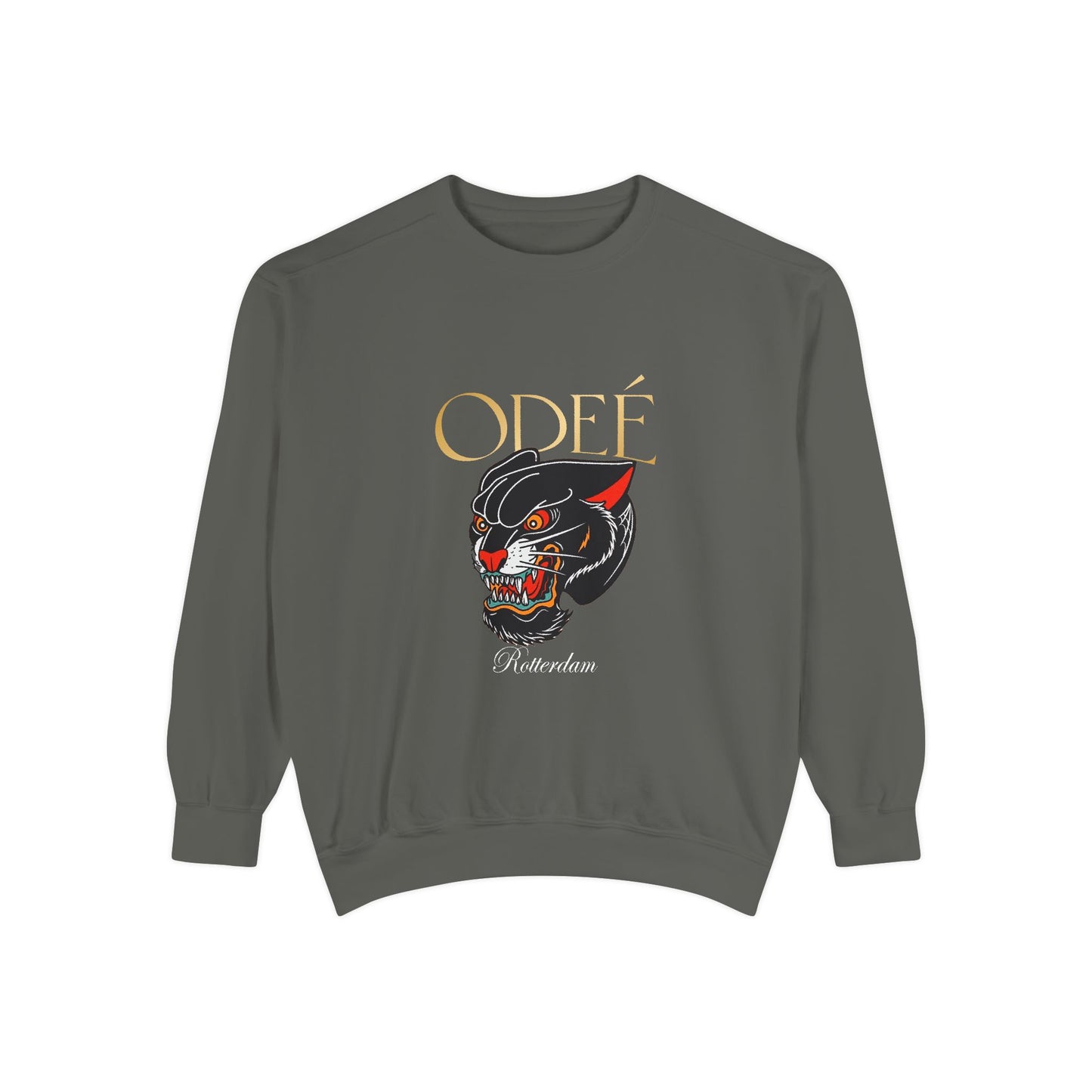 ODEÉ | Tigger | Unisex Garment-Dyed Sweatshirt | GSM 322.1 | US