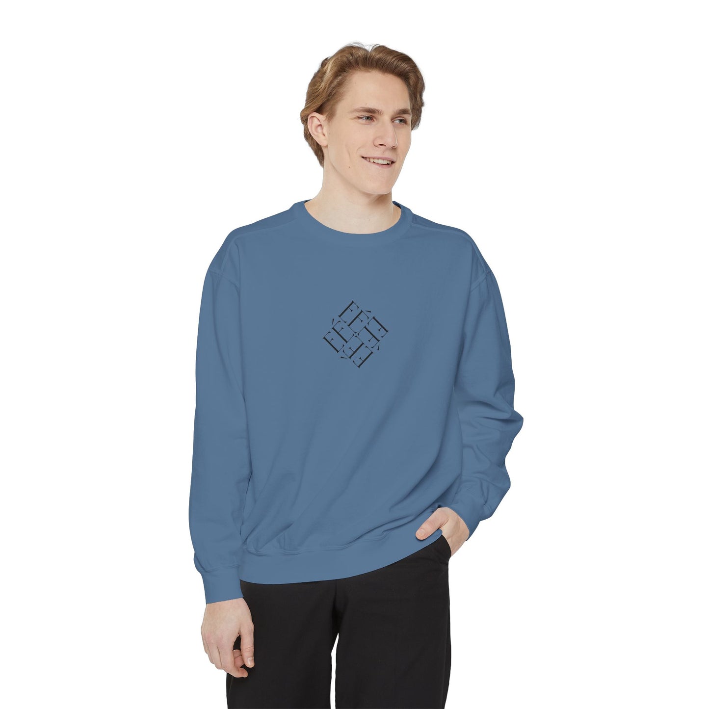 ODEÉ | EEEE | Unisex Garment-Dyed Sweatshirt  | GSM 322.1 | US