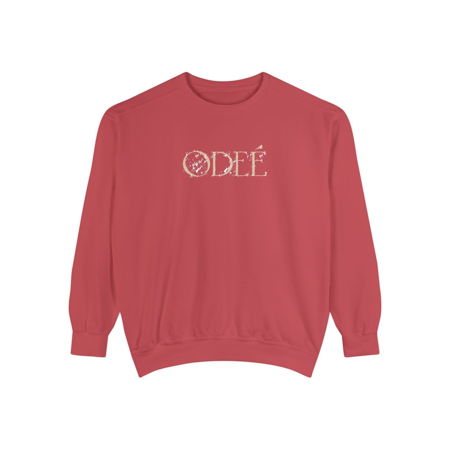 ODEÉ | Soft Marble Black | Unisex Garment-Dyed Sweatshirt  | GSM 322.1 | US