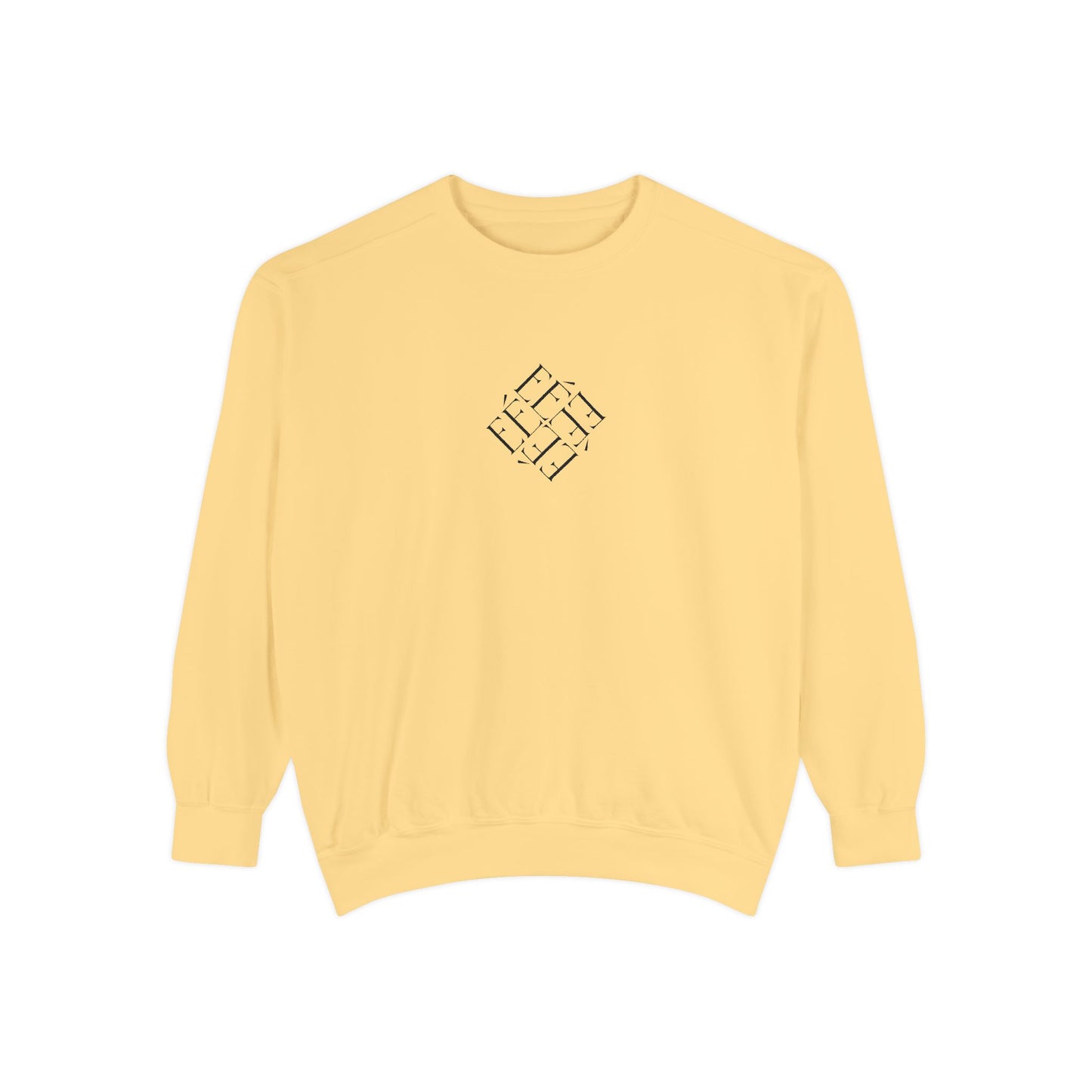 ODEÉ | EEEE | Unisex Garment-Dyed Sweatshirt  | GSM 322.1 | US