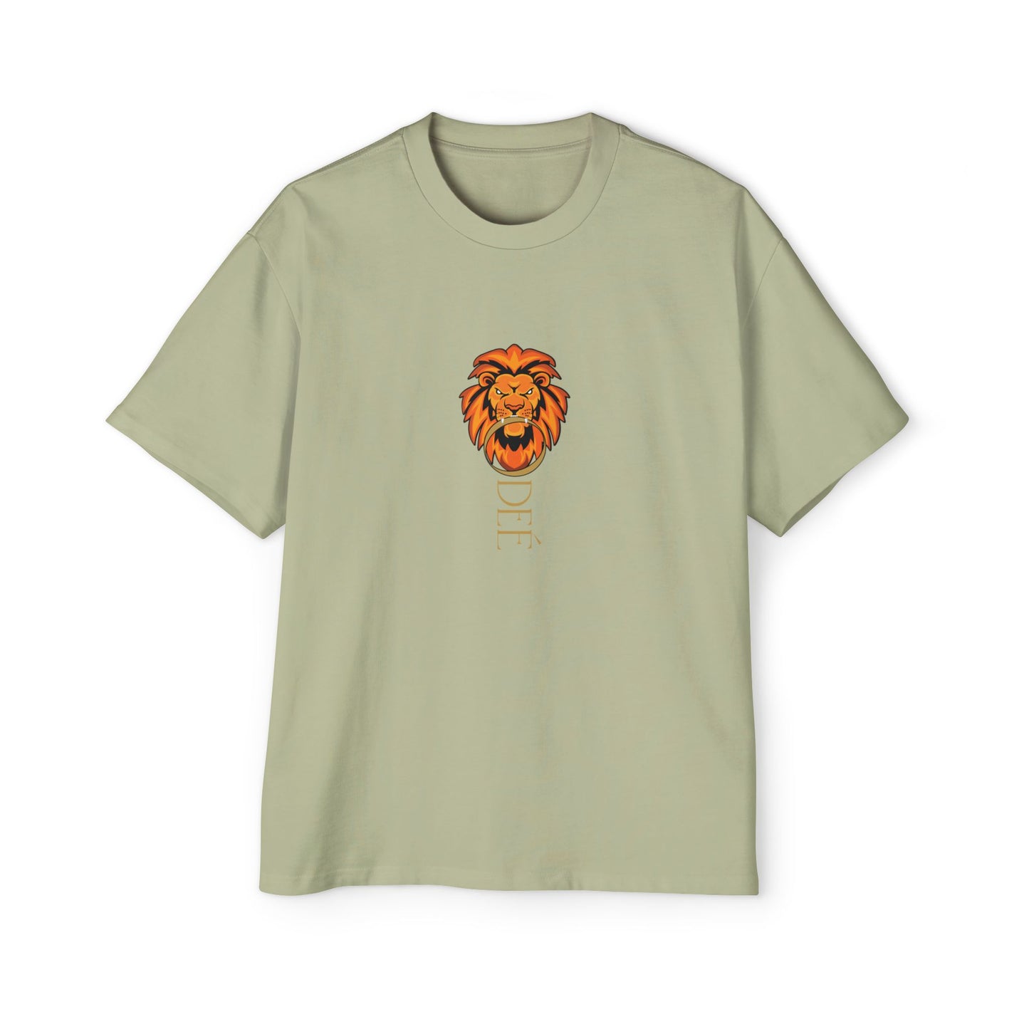 ODEÉ | LION | Men's Heavy Oversized tshirt | GSM 280 |