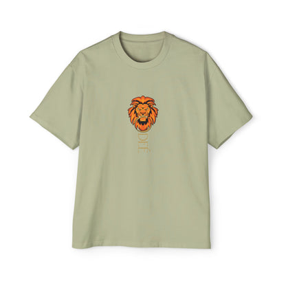 ODEÉ | LION | Men's Heavy Oversized tshirt | GSM 280 |