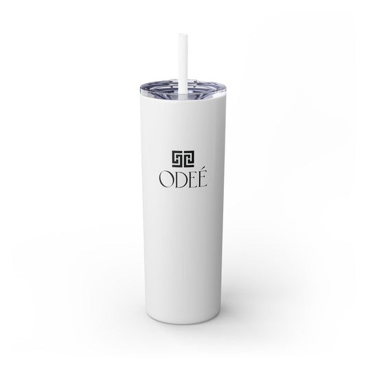 ODEÉ | Skinny Tumbler with Straw 000 | 20oz