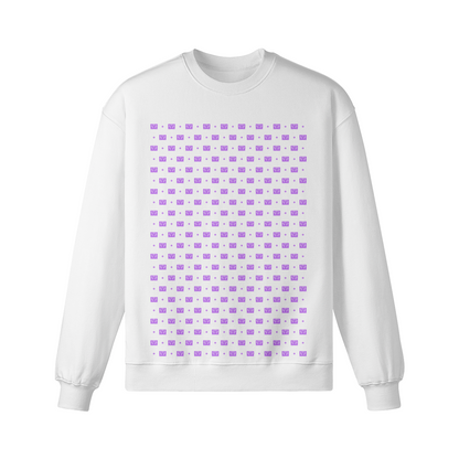 ODEÉ | Purple minimono (116)|Unisex Heavy Oversized Sweatshirt |370GSM