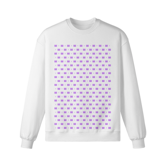 ODEÉ | Purple minimono (116)|Unisex Heavy Oversized Sweatshirt |370GSM