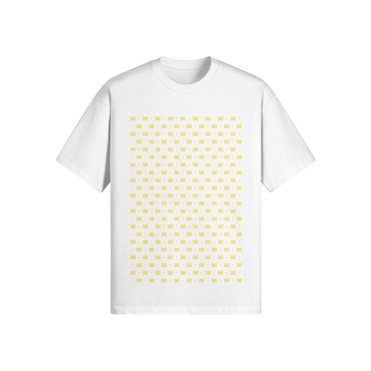 ODEÉ | Yellow minimono (101)Unisex Oversized Crewneck Tshirt | 305 GSM