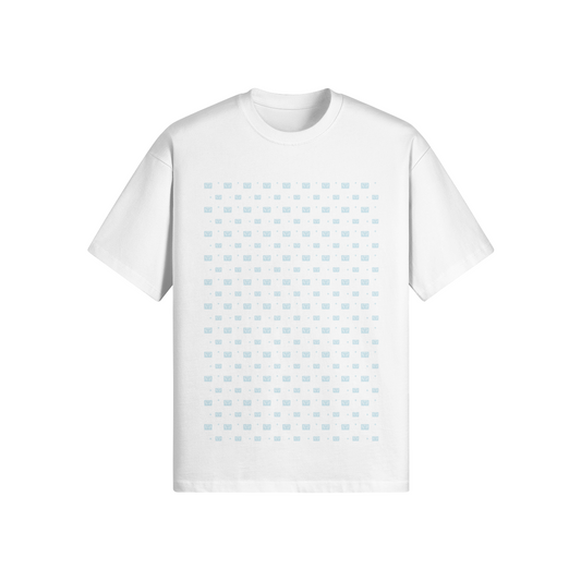 ODEÉ | BabyBlue minimono (100) Unisex Crewneck Tshirt | 305 GSM