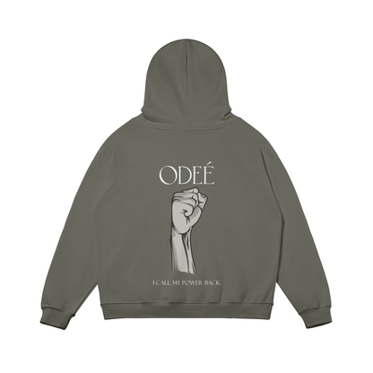 ODEÉ | Powerhand (83) |Unisex Heavy Weight Flecee Lined Hoodie |380GSM