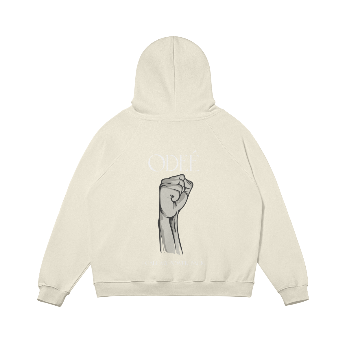 ODEÉ | Powerhand (83) |Unisex Heavy Weight Flecee Lined Hoodie |380GSM