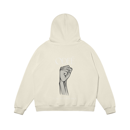 ODEÉ | Powerhand (83) |Unisex Heavy Weight Flecee Lined Hoodie |380GSM