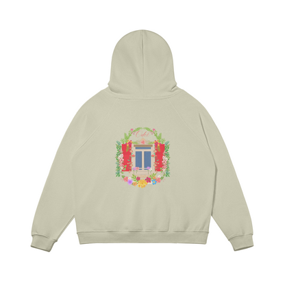 ODEÉ | Paradise window template (85) | Pullover Hoodie | 380 GSM