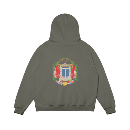 ODEÉ | Paradise window template (85) | Pullover Hoodie | 380 GSM