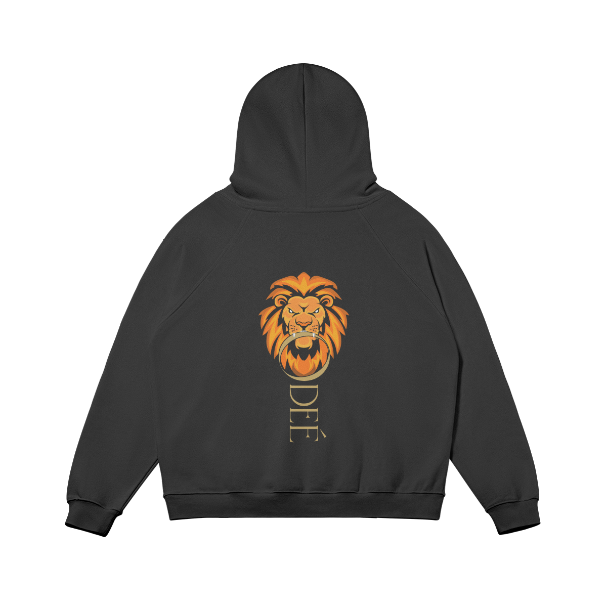 ODEÉ | Lion (74) | Unisex Heavy Weighted Flecee Lined Hoodie | 380 GSM