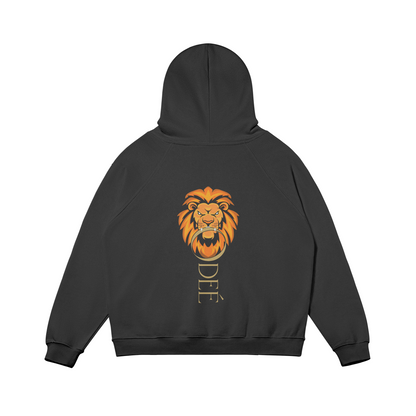 ODEÉ | Lion (74) | Unisex Heavy Weighted Flecee Lined Hoodie | 380 GSM