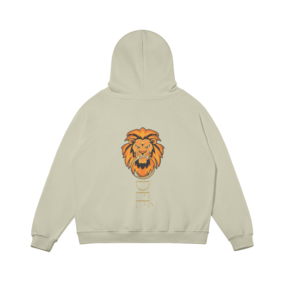 ODEÉ | Lion (74) | Unisex Heavy Weighted Flecee Lined Hoodie | 380 GSM