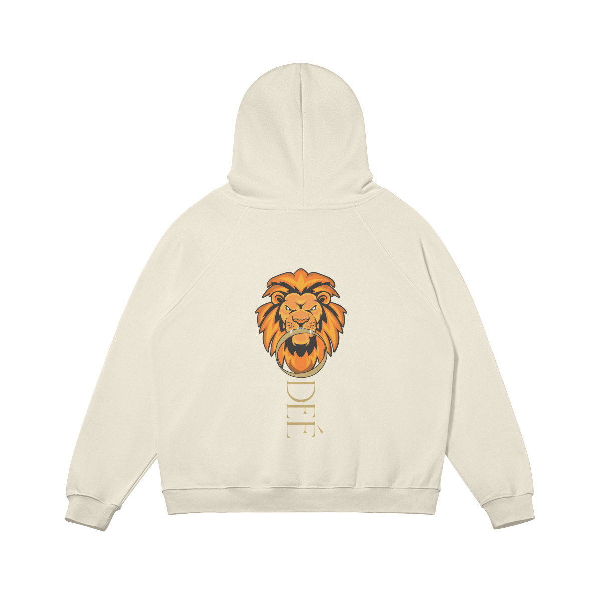 ODEÉ | Lion (74) | Unisex Heavy Weighted Flecee Lined Hoodie | 380 GSM