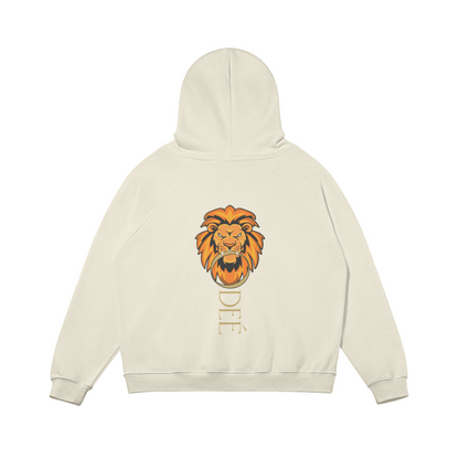 ODEÉ | Lion (74) | Unisex Heavy Weighted Flecee Lined Hoodie | 380 GSM