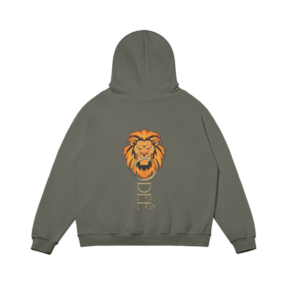 ODEÉ | Lion (74) | Unisex Heavy Weighted Flecee Lined Hoodie | 380 GSM