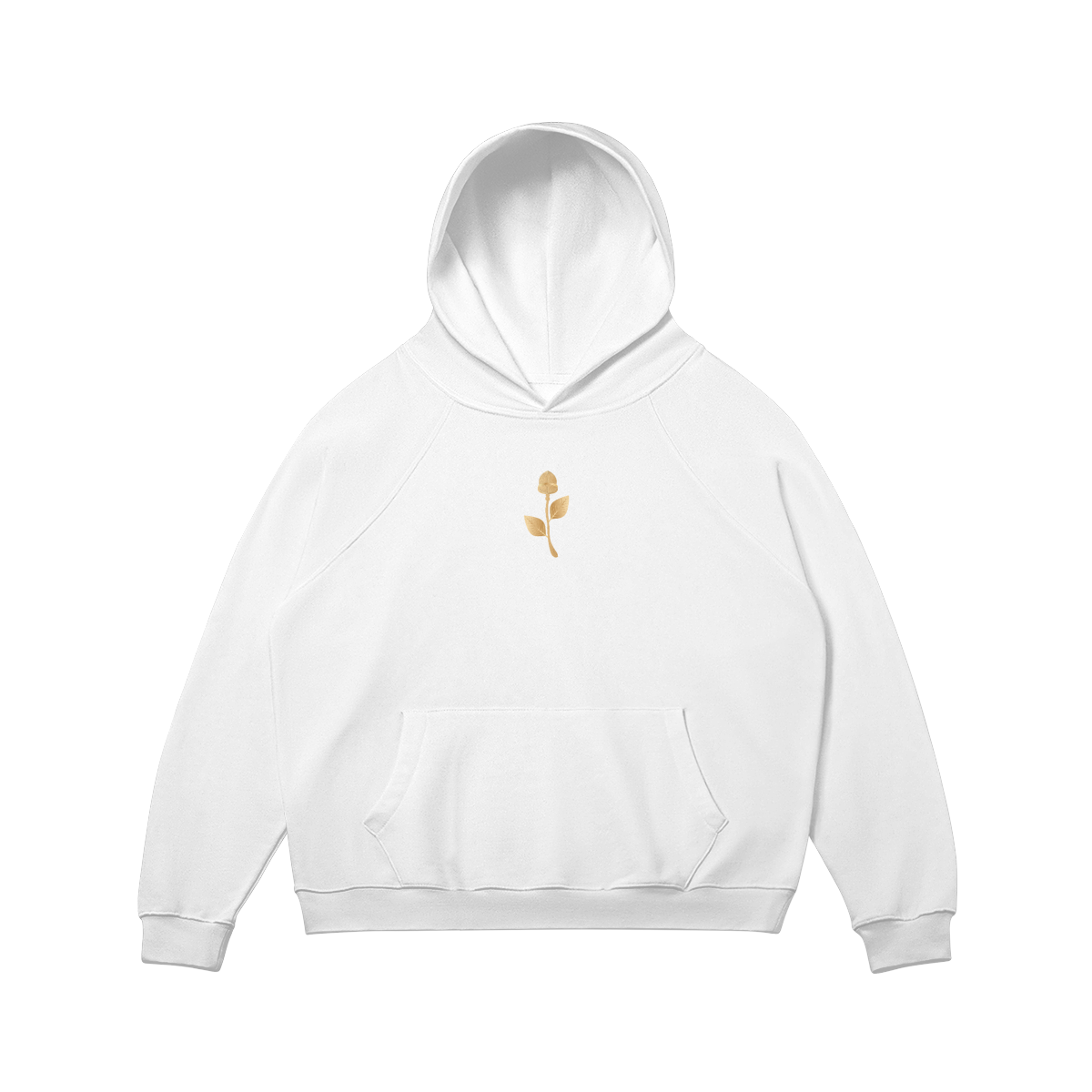 ODEÉ | Golden Rose (70) | Unisex Heavy Flecee Lined Hoodie | 380 GSM