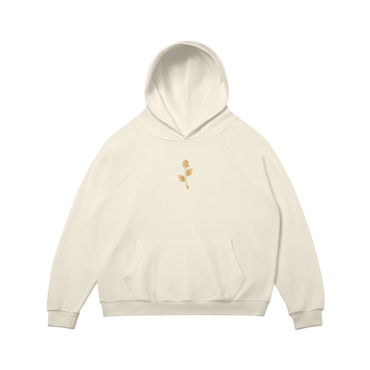 ODEÉ | Golden Rose (70) | Unisex Heavy Flecee Lined Hoodie | 380 GSM