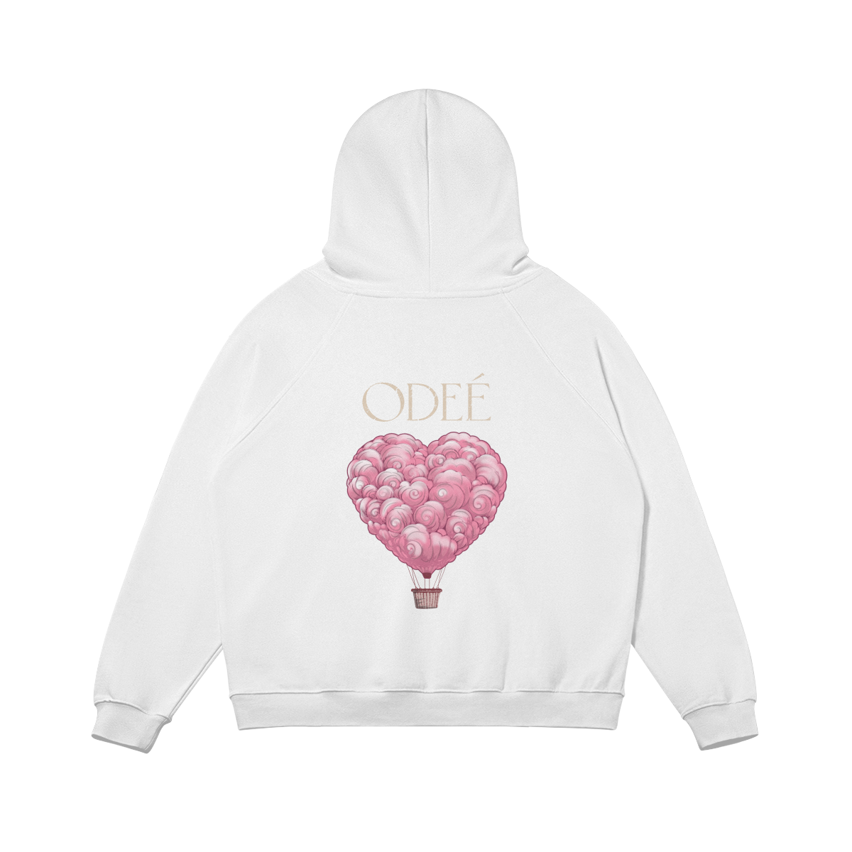 ODEÉ | Pink Ballon (66) | Unisex Heavy Flecee Lined Hoodie | 380 GSM