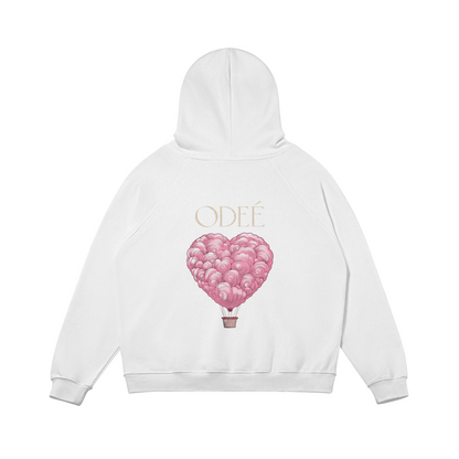 ODEÉ | Pink Ballon (66) | Unisex Heavy Flecee Lined Hoodie | 380 GSM