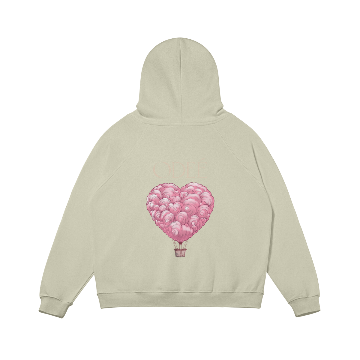 ODEÉ | Pink Ballon (66) | Unisex Heavy Flecee Lined Hoodie | 380 GSM