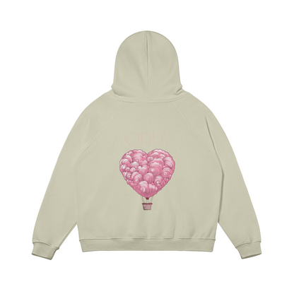 ODEÉ | Pink Ballon (66) | Unisex Heavy Flecee Lined Hoodie | 380 GSM