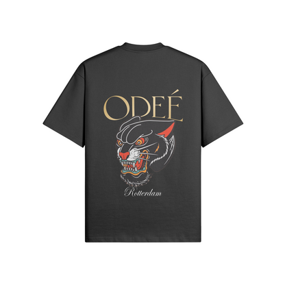 ODEÉ | Tigger (24) | Unisex Oversized Crew Neck Tshirt | 425 GSM