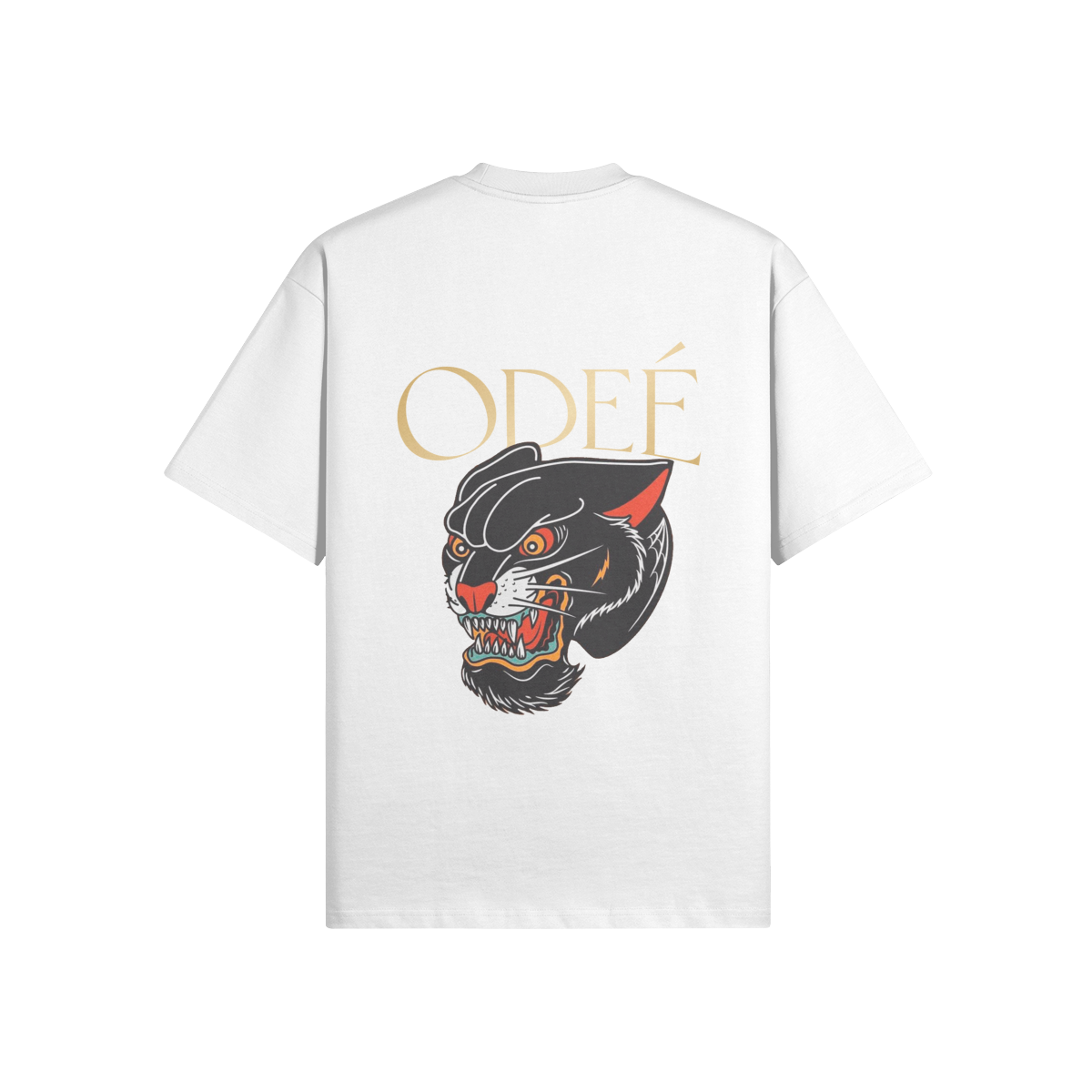 ODEÉ | Tigger (24) | Unisex Oversized Crew Neck Tshirt | 425 GSM