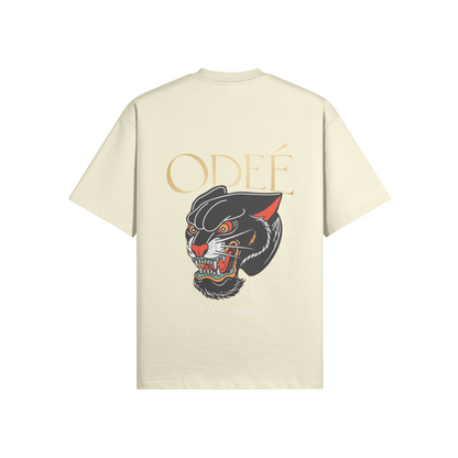 ODEÉ | Tigger (24) | Unisex Oversized Crew Neck Tshirt | 425 GSM