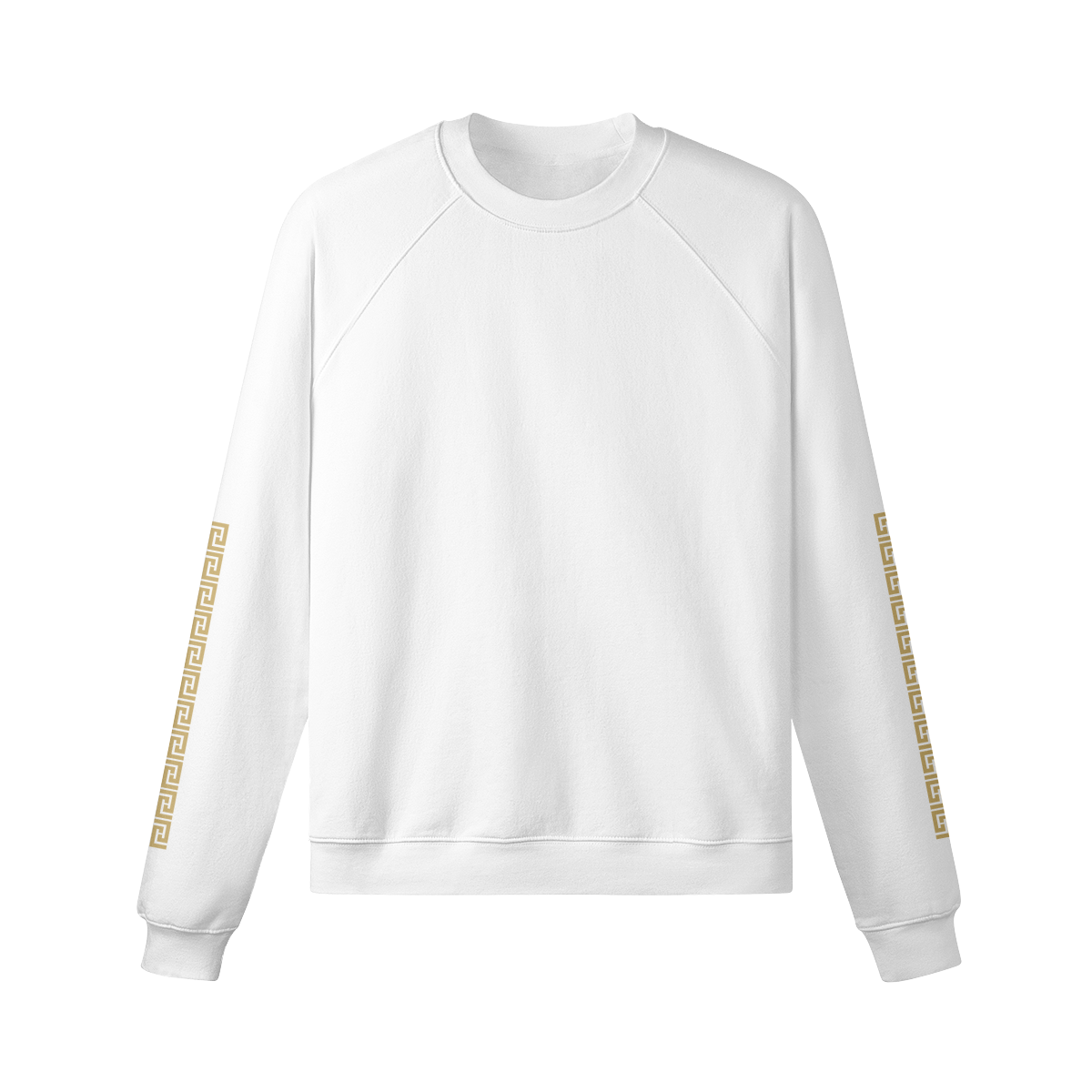 ODEÉ | Beige logo (18) | Unisex Heavy Flecee Lined Sweatshirt | 380GSM